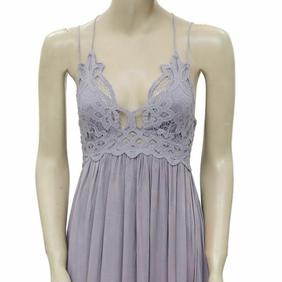 Free People Fp One "Adella" Slip Crochet Dress S - Picture 9 of 11
